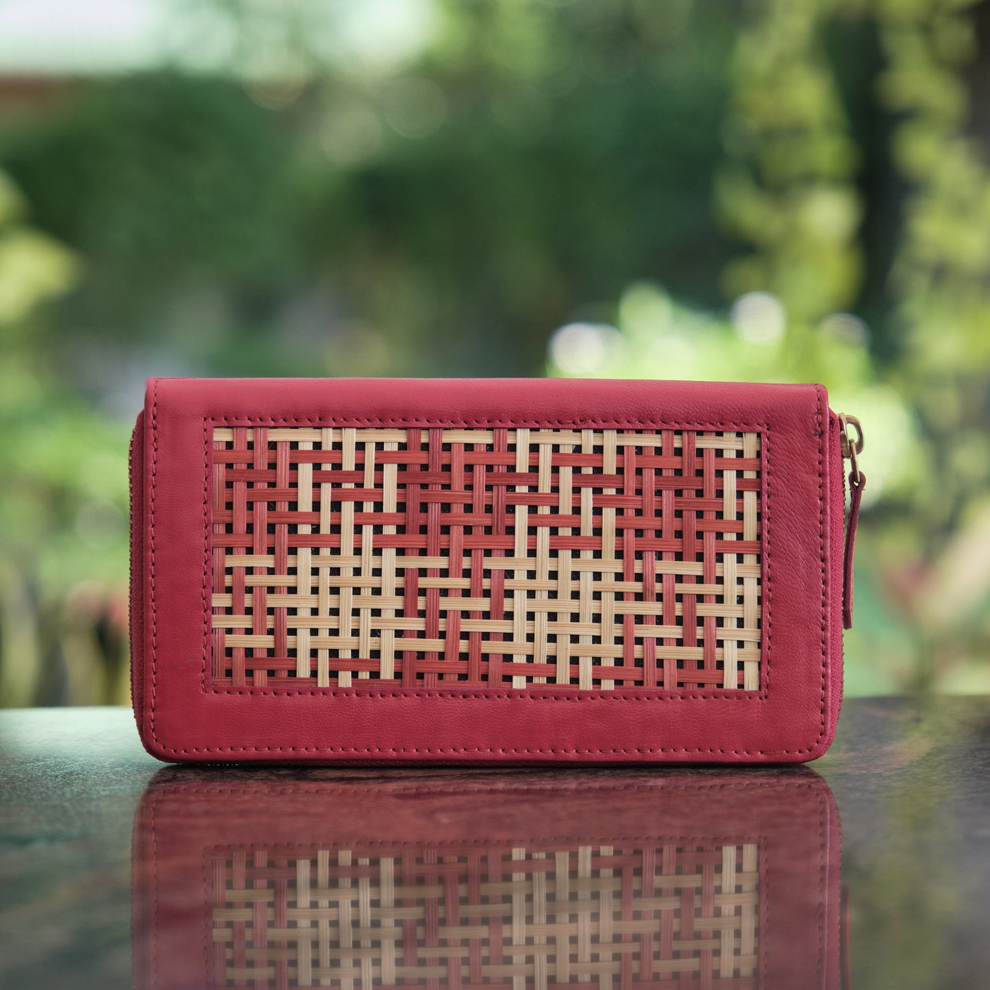 Evening Clutch Bag - Red