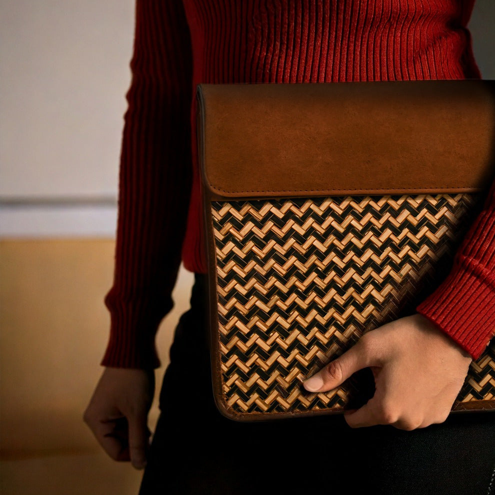 Colored Bamboo Macbook Sleeve