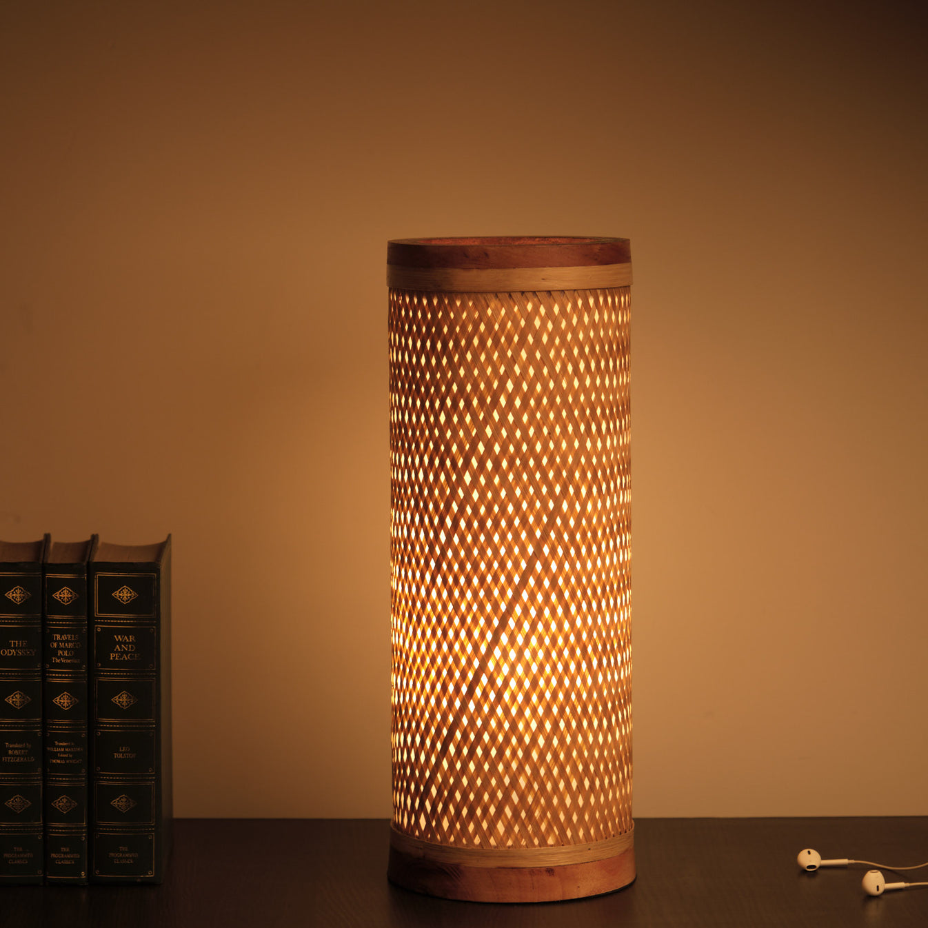 Kraftinn Decorative Bamboo Table Lamp