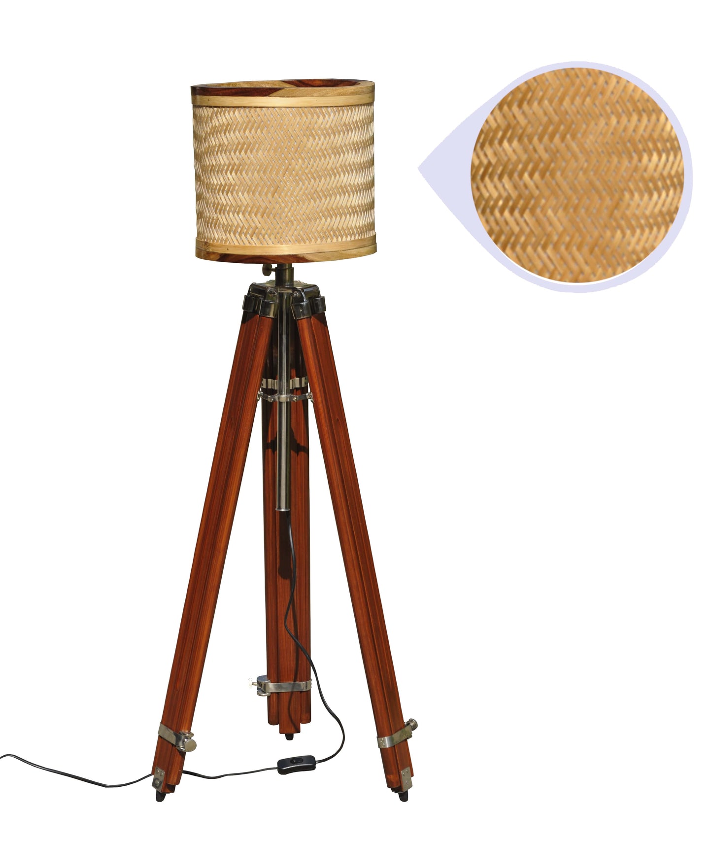 Decorative Tripod Floor Lamp (Large)