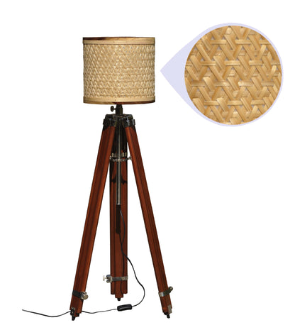 Starnet Natural Tripod Floor Lamp
